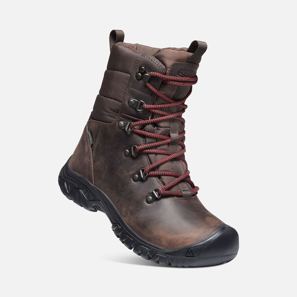 Keen Outdoor Bot Kadın Kahverengi - Greta Waterproof - Türkiye MOWV75384